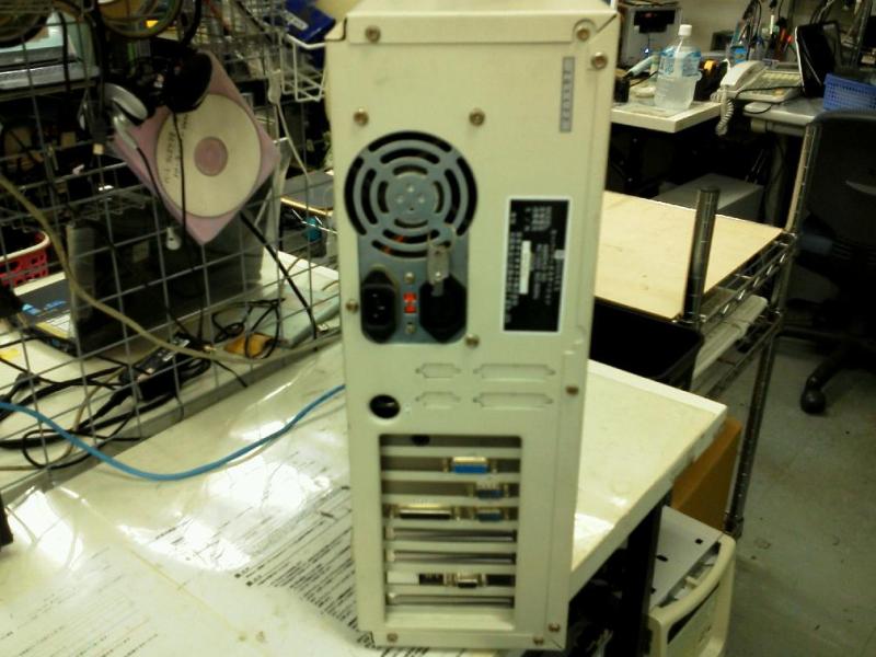 計測器の制御用パソコン（日本ダイオネックス486DX2-50）の故障修理・延命実績の画像2