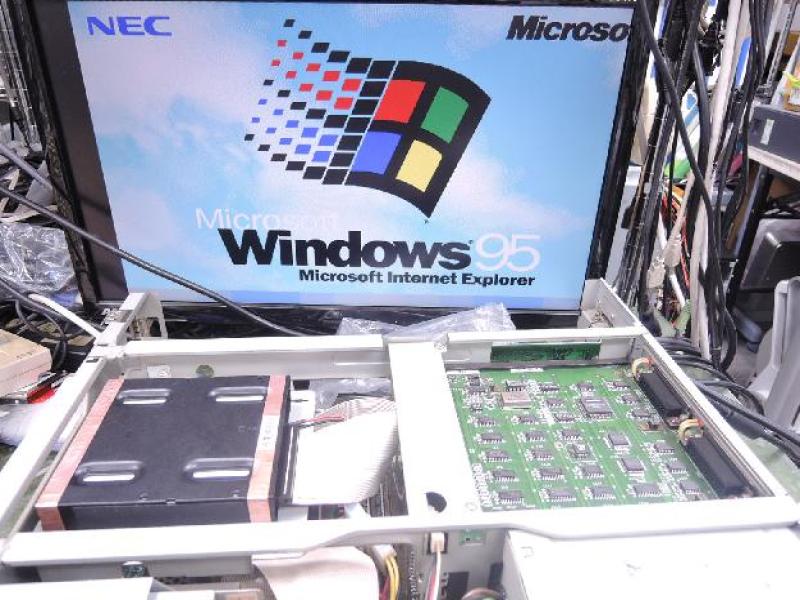 工場の計測装置用パソコン（NEC PC-9821Xa20 Windows3.1）の故障修理・延命実績の画像12