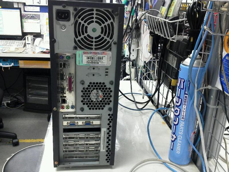 守衛室のビルモニタリングシステム用パソコン（IBM IntelliStation M Pro WimdowsNT) の故障修理・延命実績の画像2