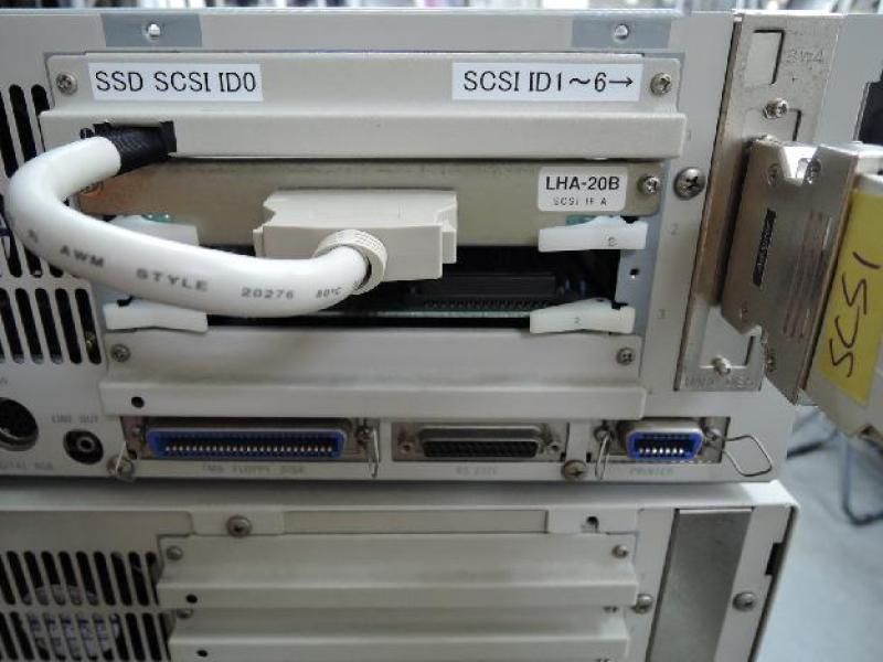 古い半導体製造装置の制御用PC（NEC PC9801RA5）のHDDをSSDへ交換・延命実績の画像12