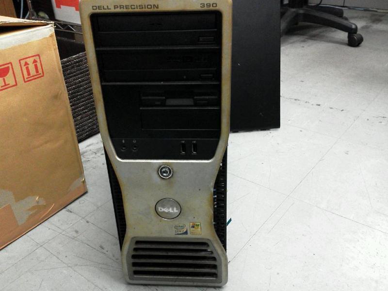 加工装置用の産業用PC(Dell Precision390 WindowsXP)の故障修理・延命実績の画像1