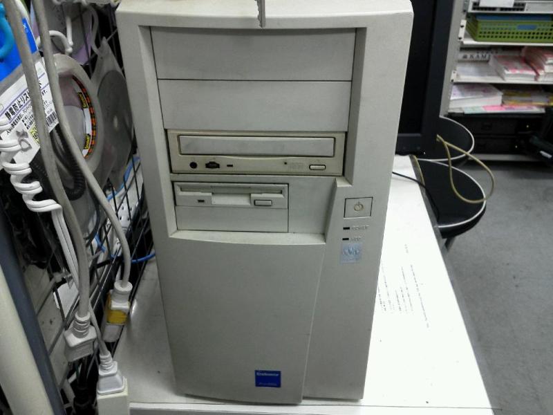 計測器用PC（EPSON PRO-600Lendeavor Windows98）の故障修理・延命実績の画像1