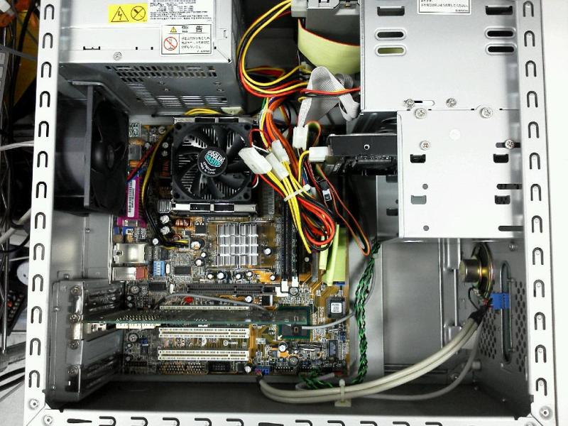 研究所用PC（EPSON　Endevor MT7000）の故障修理・ハードウェア入替事例の画像3