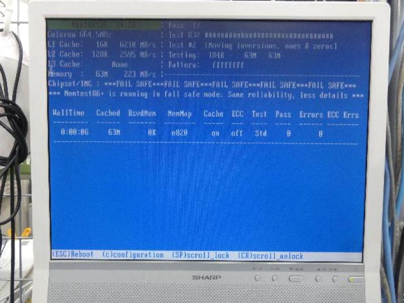 産業用PC（FUJITSU FMV-6667CL6C Windows NT 4.0）の故障修理・延命事例の画像7