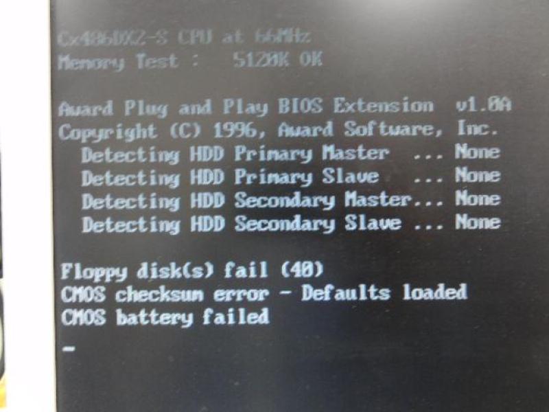 BANZAIホイールアライメントテスター用PC（DOS-V）の故障修理・延命実績の画像6