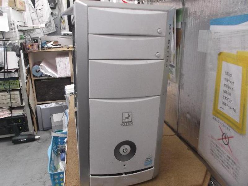 設備用PC（MOUSECOMPUTER OZZIO MXSeries Windows XP Home）の故障修理・延命実績の画像1