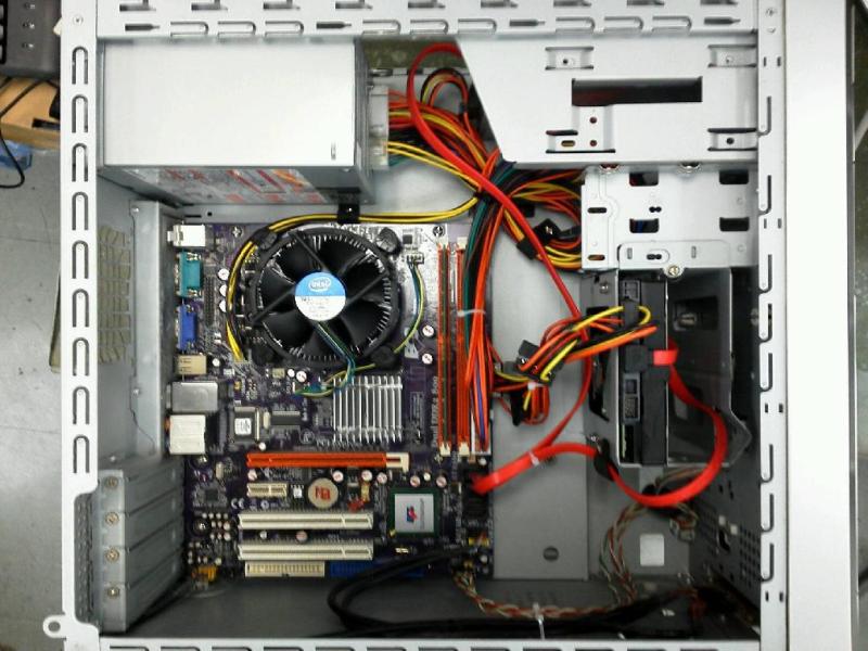 設備用PC（MOUSECOMPUTER OZZIO MXSeries Windows XP Home）の故障修理・延命実績の画像8