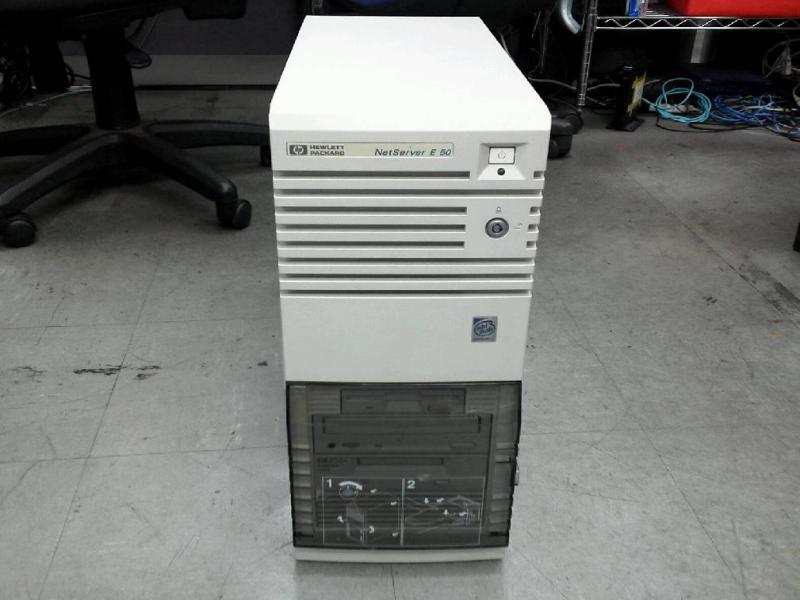総務経理用オリジナルPC（HP NET Server E50）製作事例の画像1