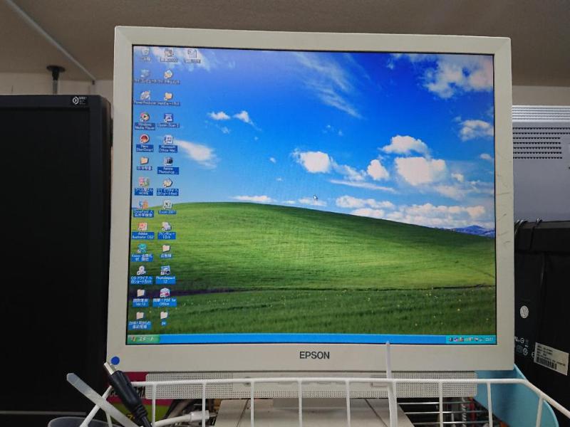 ポップ作製印刷用パソコン(MOUSECOMPUTER MN5010,Windows XP)の故障修理・延命事例の画像3