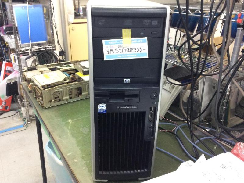 業務用サーバー（HP XW4400workstation RedHutLinux)の故障修理・延命実績の画像2