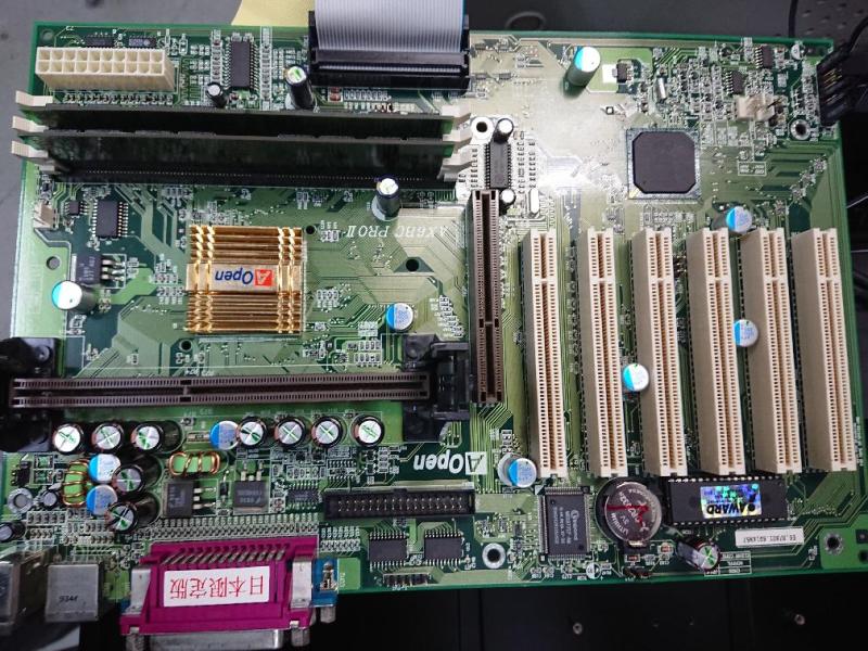 電子顕微鏡操作用PC（Dell OPTIPLEX GX200のWindows 98）の故障修理・延命実績の画像8
