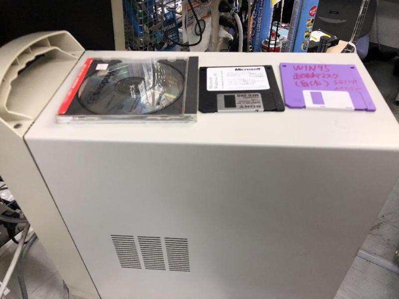 散水機制御用パソコン(IBM APTIVA 2161-T9E,Windows95)の修理・延命の画像2