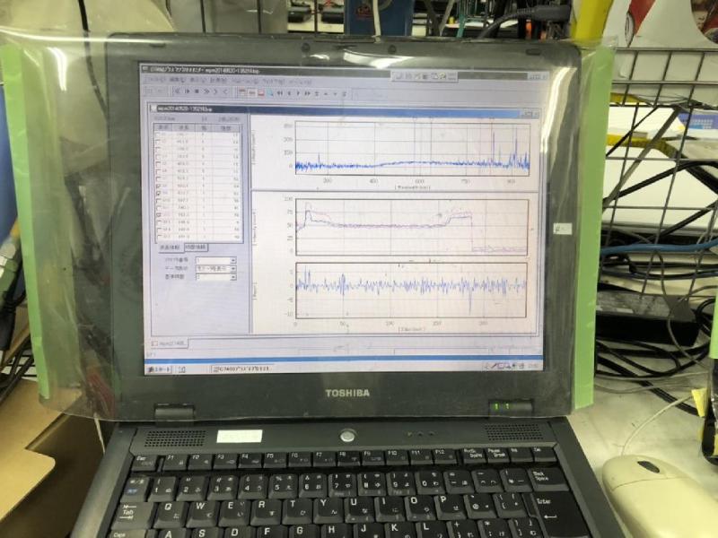 生産設備制用ノートパソコン（TOSHIBA DYNABOOK PSJ11N Windows XP）の故障修理・延命事例の画像3