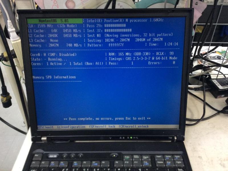 古いThinkPad（Windows XP）の故障修理・延命実績の画像7