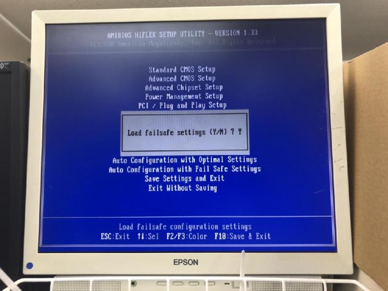 加工設備制御用パソコン（東芝 FA3100A  Windows 2000)の故障修理・延命実績の画像12