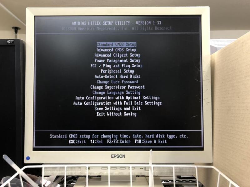 加工設備制御用パソコン（東芝 FA3100A  Windows 2000)の故障修理・延命実績の画像7