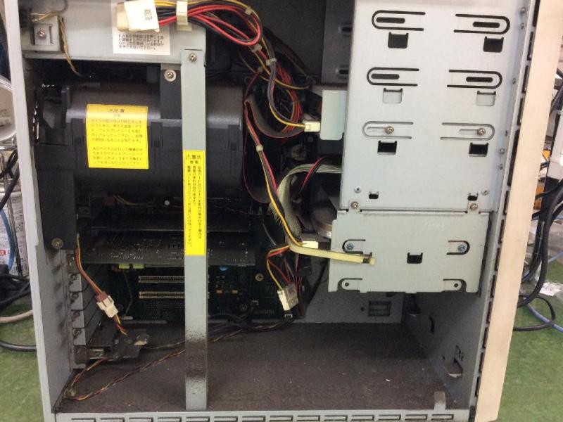 工場の機械制御用パソコン（富士通 FMV7000TX2  Windows 98）の故障修理・延命実績の画像3