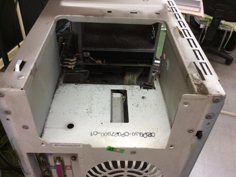 工場の機械制御用パソコン（富士通 FMV7000TX2  Windows 98）の故障修理・延命実績の画像8