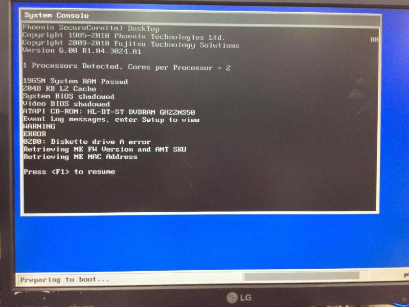 装置用パソコン（富士通 Esprimo E5731 E-Star5,Windows XP Professional）の故障修理・延命実績の画像3