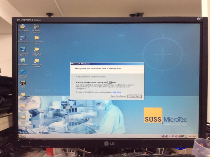 装置用パソコン（富士通 Esprimo E5731 E-Star5,Windows XP Professional）の故障修理・延命実績の画像5