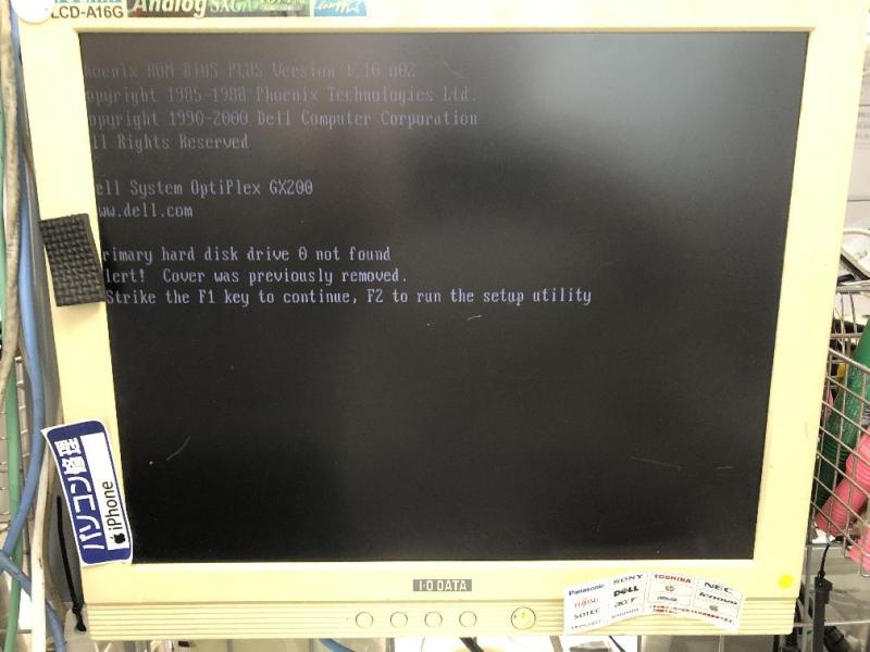 DELL Optiplex GX200が起動しない症状を復旧の画像4