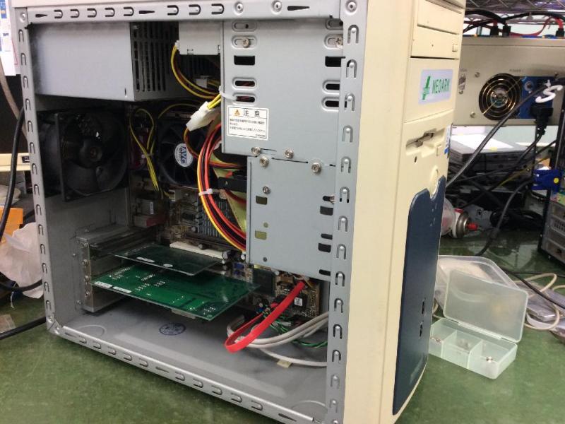 計測装置専用PC（EPSON MT7300　WindowsXP）の故障修理・延命実績の画像13