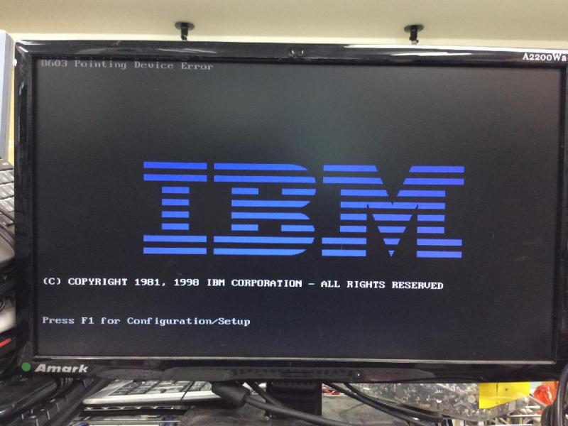 ミツトヨ三次元測定機MCOSMOS用PC（IBM type6862-W8J　Windows NT 4.0）の故障修理・延命実績の画像9