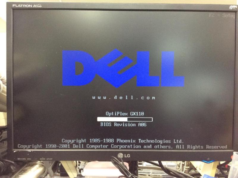 化学分析装置OMNIC SpectrumOne専用PC（DELL OptilexGX110 Windows NT 4.0）の故障修理・延命実績の画像7