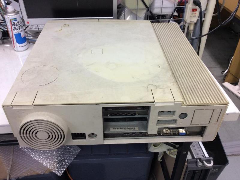 Dynojetダイノジェット ハーレーダビットソン等のキャブレター調整ソフト用PC（IBM PC300PL MS-DOS）の故障修理・延命実績の画像2