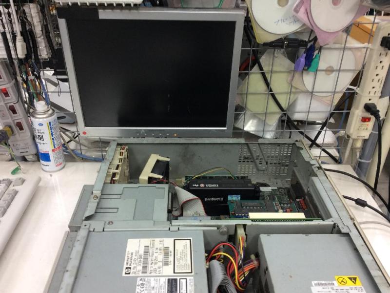 Dynojetダイノジェット ハーレーダビットソン等のキャブレター調整ソフト用PC（IBM PC300PL MS-DOS）の故障修理・延命実績の画像4