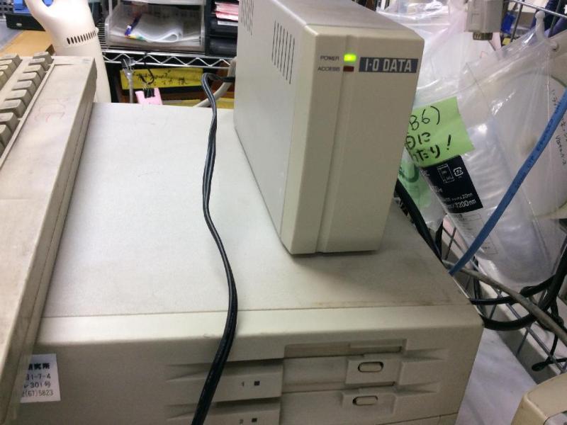 AOYカッティングシステム用パソコン（NEC PC-9801BX2 MS-DOS 6）の故障修理・延命実績の画像5