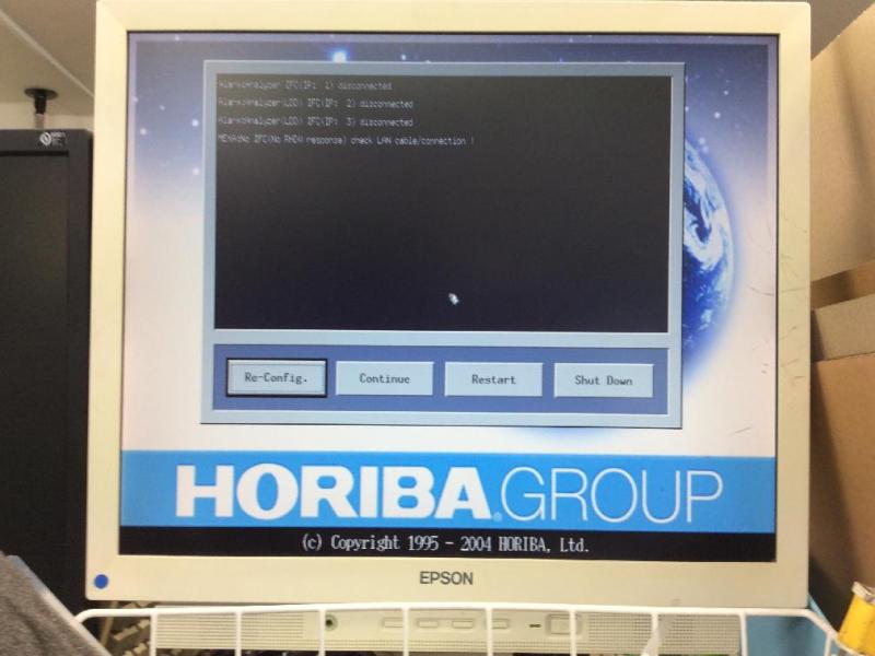 HORIBA 触媒ガスセンサ湿度環境試験装置制御　ガスクロマトグラフィー用PCの故障修理・延命実績の画像5