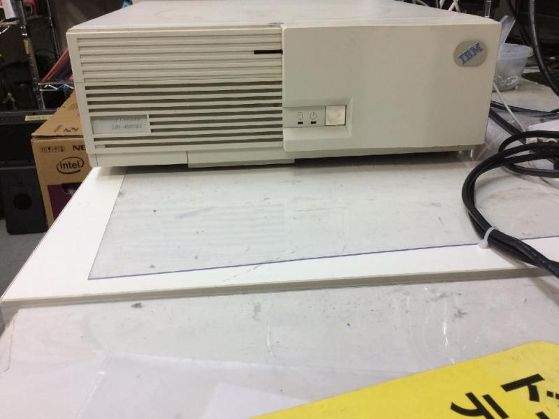 東京精密 三次元測定機VF800A用PC（IBM 330-466DX2 OS/2 Warp