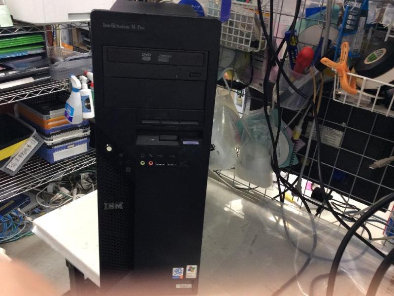 三次元測定機操作用PCの延命修理(IBM 6225-2J7,Windows XP Professional)の画像1