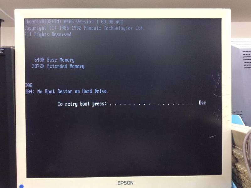 実験装置の制御用PC（intel EJMLP486MON MS-DOS 6）の故障修理・延命の調査及び提案の画像4