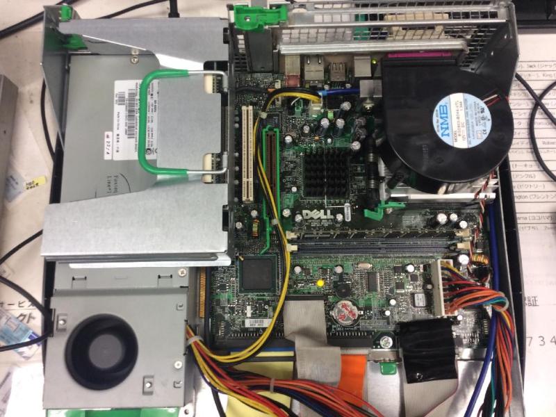 ミツトヨ形状測定機アプリFORMPAK制御用パソコン（Dell opitiplex GX260 WindowsXP）の故障修理・延命実績の画像9
