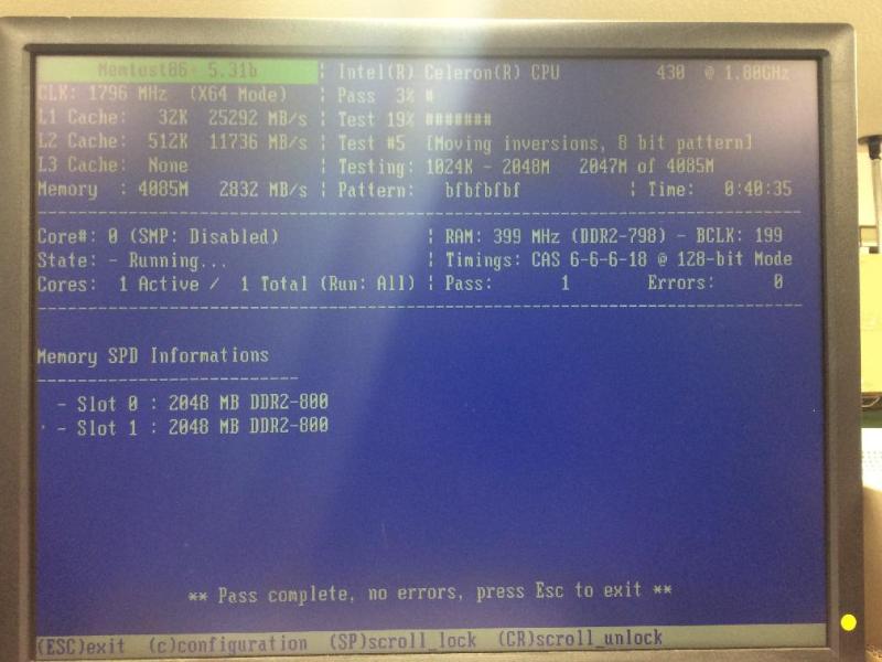 アクセス解析用パソコン （FUJITSU FMVDE2A0L1 ESPRIMO D530/A Windows7）の故障修理・延命実績の画像14