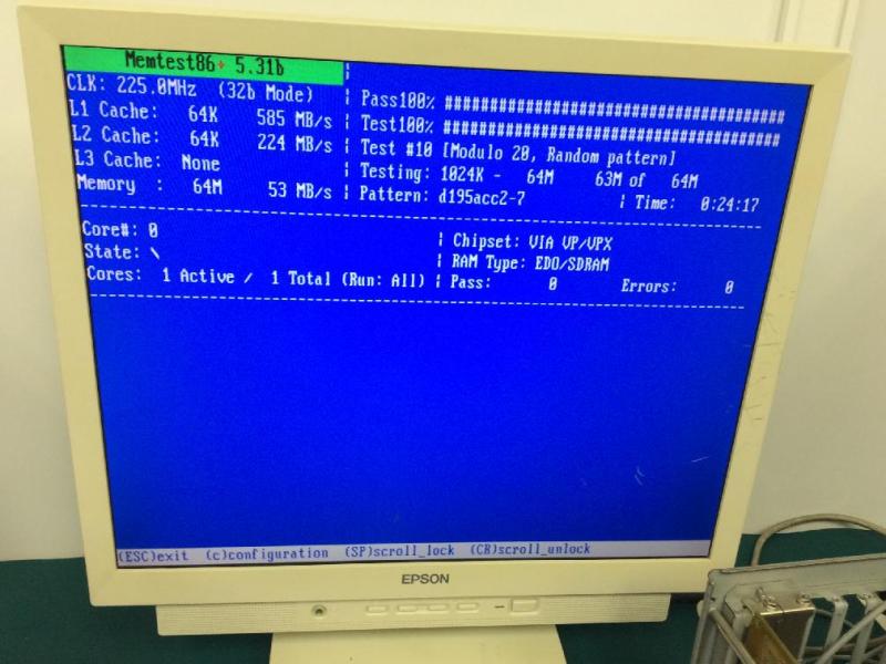 BANZAI アライメントテスター用パソコン（ BML-4600MS-DOS 6）の故障修理・延命実績の画像11
