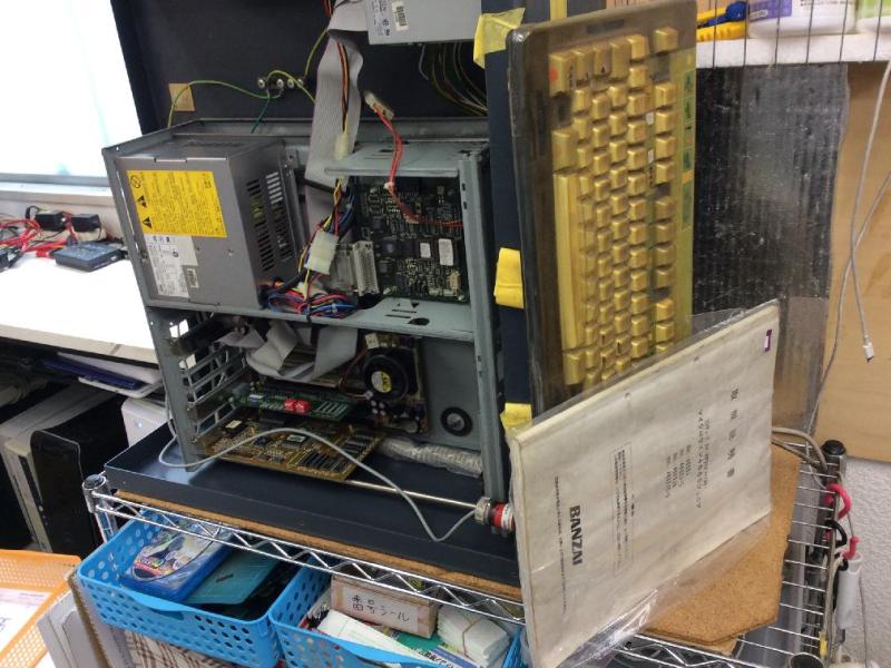 BANZAI アライメントテスター用パソコン（ BML-4600MS-DOS 6）の故障修理・延命実績の画像2