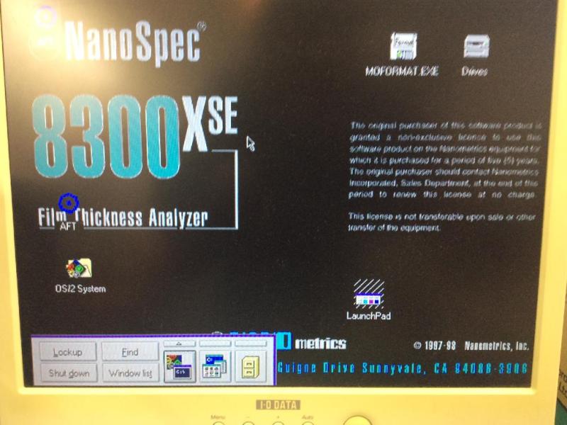 Nanometrics8300（反射膜厚計）専用端末パソコン（DELL OPTIPLEX GX PRO OS/２）の復旧見積実績の画像7