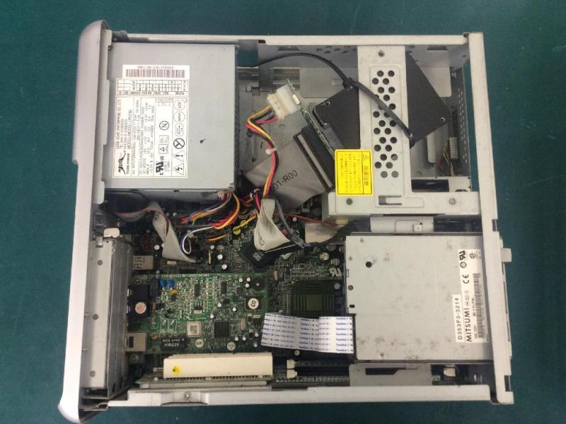 宗教法人の業務用パソコン（FUJITSU  PC-VL3506D Windows XP Professional）の故障修理診断実績の画像3