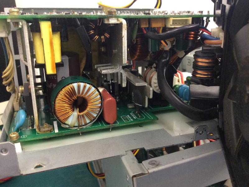 切削油を使用している工場で使用しているワイヤー放電加工機用パソコン（MS-DOS）の故障修理・延命実績の画像7