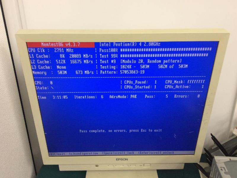 切削油を使用している工場で使用しているワイヤー放電加工機用パソコン（MS-DOS）の故障修理・延命実績の画像9