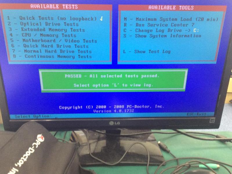  産業用設備操作PC（Windows 2000）の故障診断実績の画像11