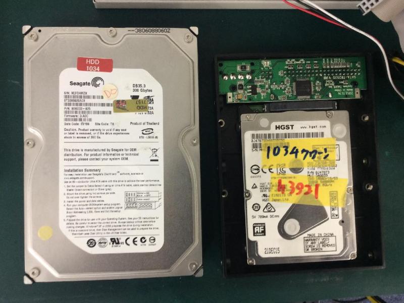 生コン用のモニターPC（FUJITSU FMVCX610　XDA002 Windows XP Professional）の故障修理・延命事例の画像4