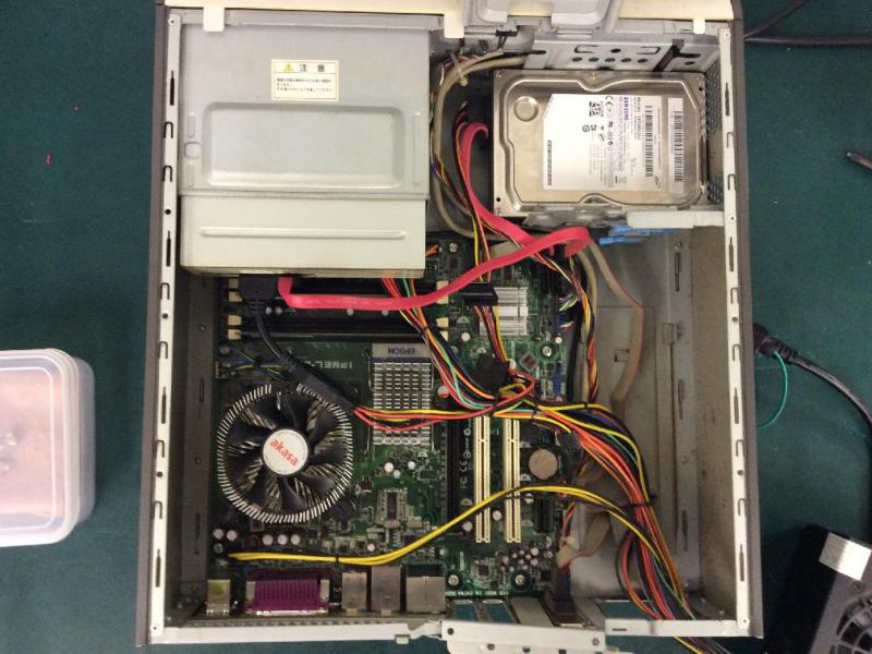 電源が入らない旧型PC(WindowsXP)の修理と延命保守の画像2