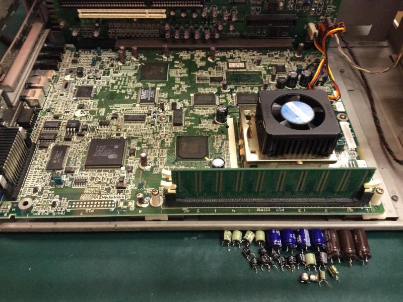 製鉄所の計測用PC NEC FC20C-ModelSの延命修理の画像5