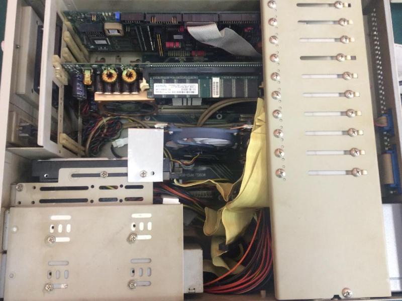 ウオータージェット用Windows XP PCの電源不動とIOエラーを修理の画像5