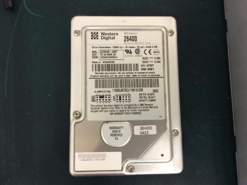 ミツトヨ製測定機用PC 300PL Win95のディスクエラー修理実績の画像8