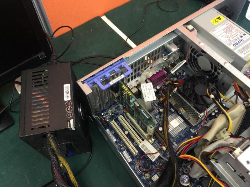 ミツトヨ測定機用IBM NetVista 起動不可を応急修理で復旧の画像11